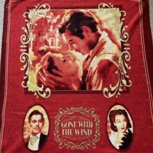 Gone With the Wind Fleece throw blanket